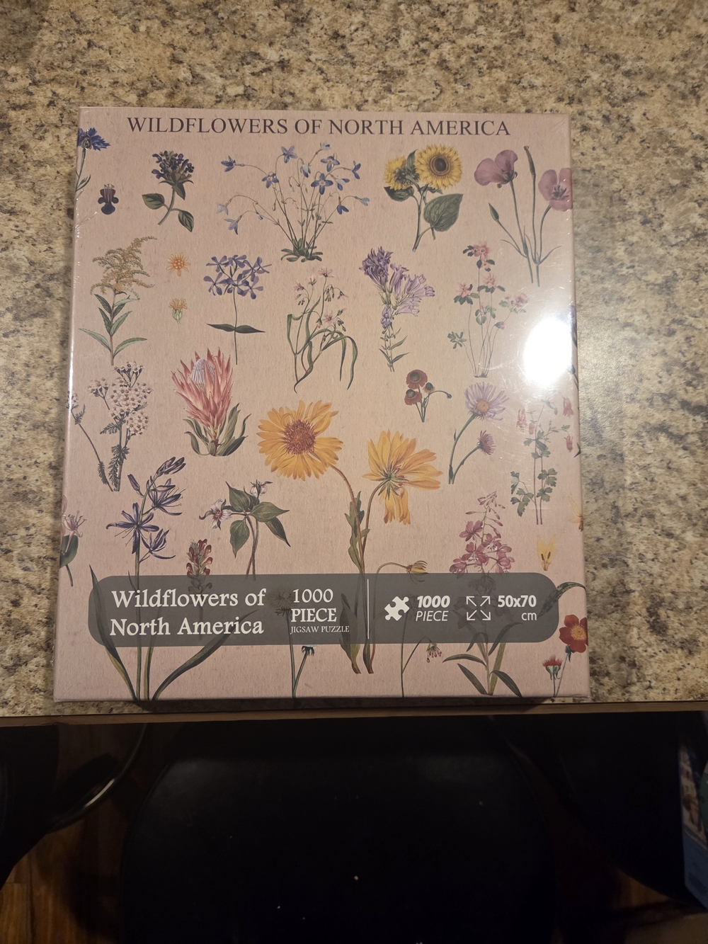 New Wildflowers of North America 1000 Piece Jigsaw Puzzle